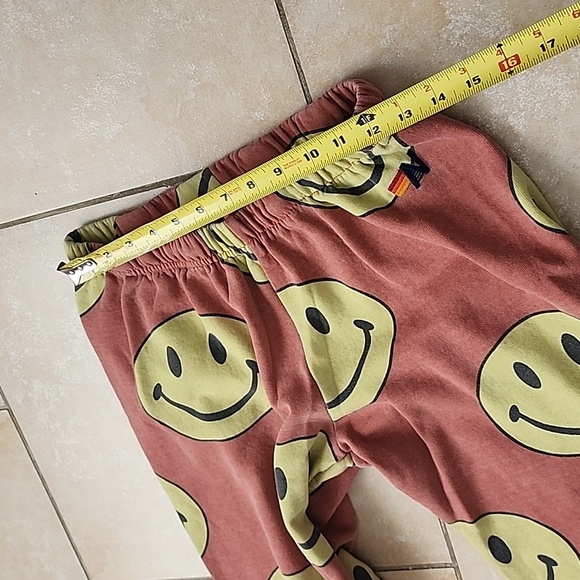 Aviator Nation Joggers Smiley Repeat Size Large Fit More Like Medium - Picture 9 of 12